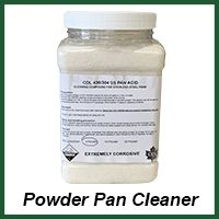 powder pan cleaner