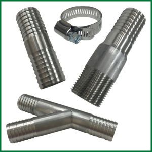 304 Stainless Steel Hose Barb Fitting