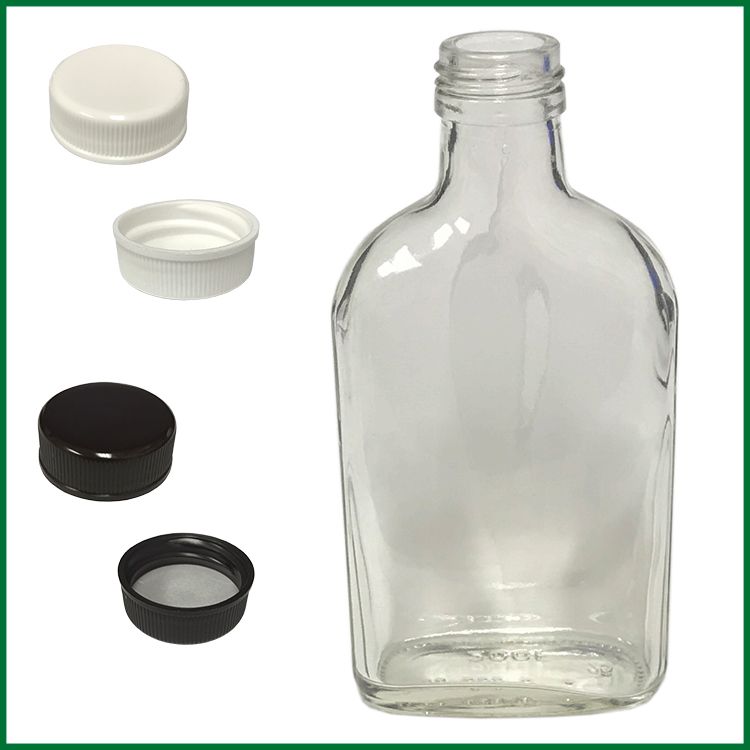6 Pack 16 oz Glass Bottles with Swing Top Lids and Square Base, Includes  Brush and Funnel for Homemade Brewing 