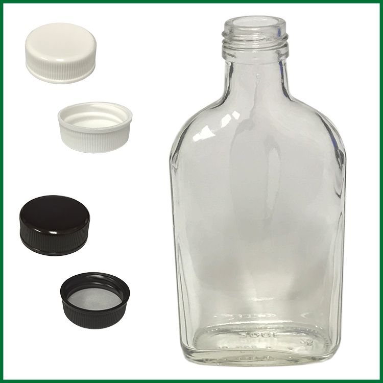 200 ML Barrel Glass Bottle with Caps