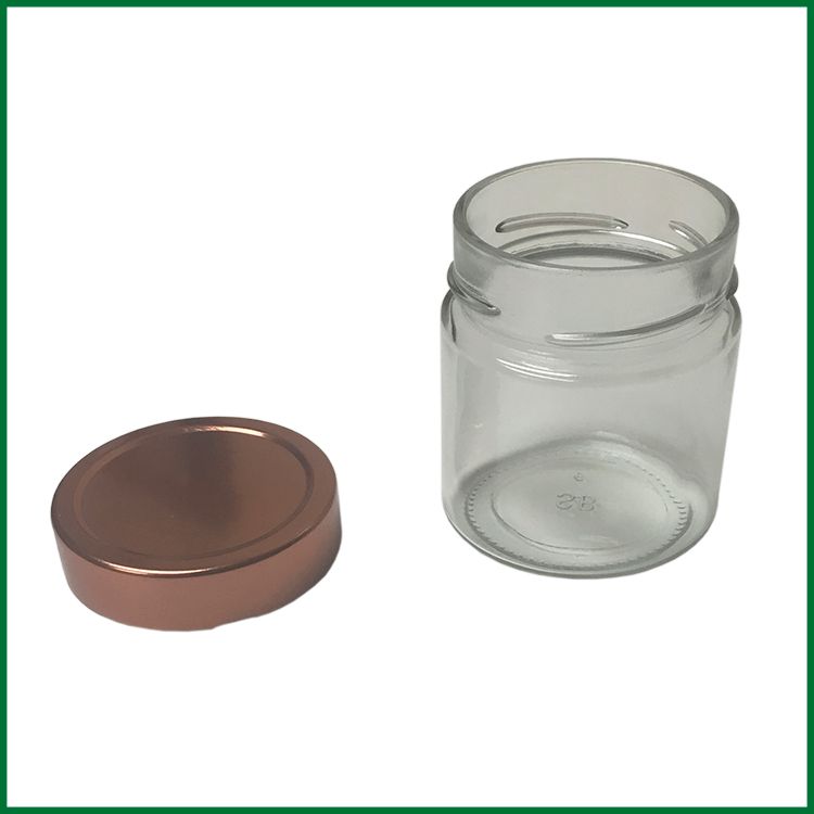 Glass Round Jars