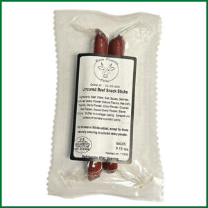 Uncured Beef Snack Sticks